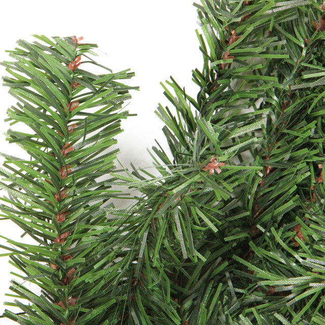 100' x 14" Green Canadian Pine Commercial Length Artificial Christmas Garland, Unlit