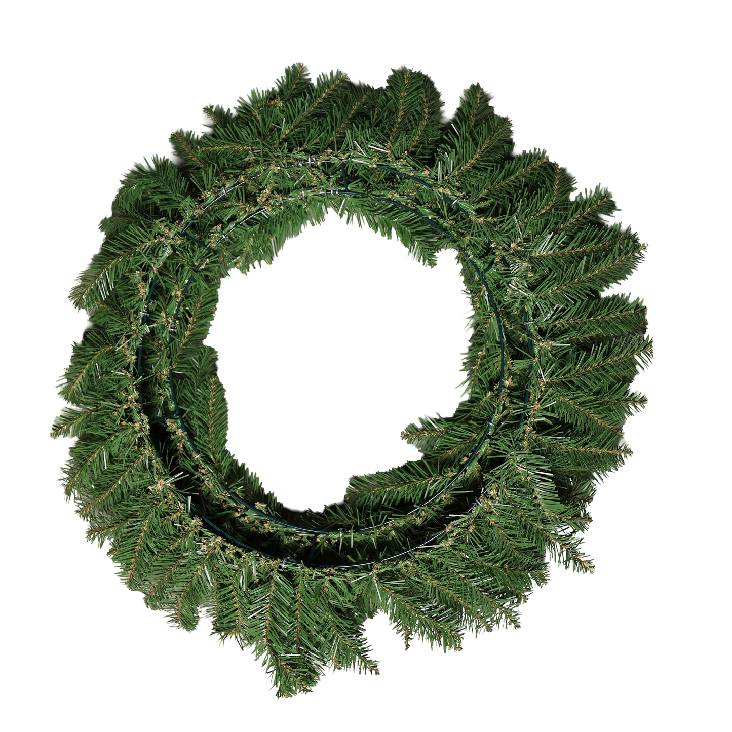 Canadian Pine Artificial Christmas Wreath, 24-Inch, Unlit