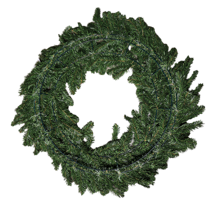 Canadian Pine Artificial Christmas Wreath, 36-Inch, Unlit