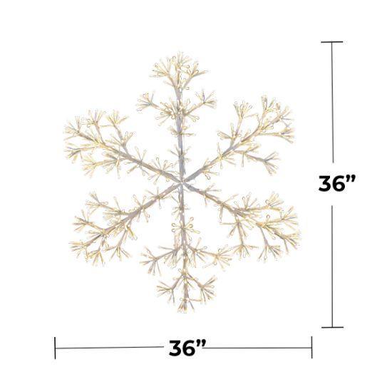 Holidynamics 36" RGBWW Sparkler Snowflake Sign