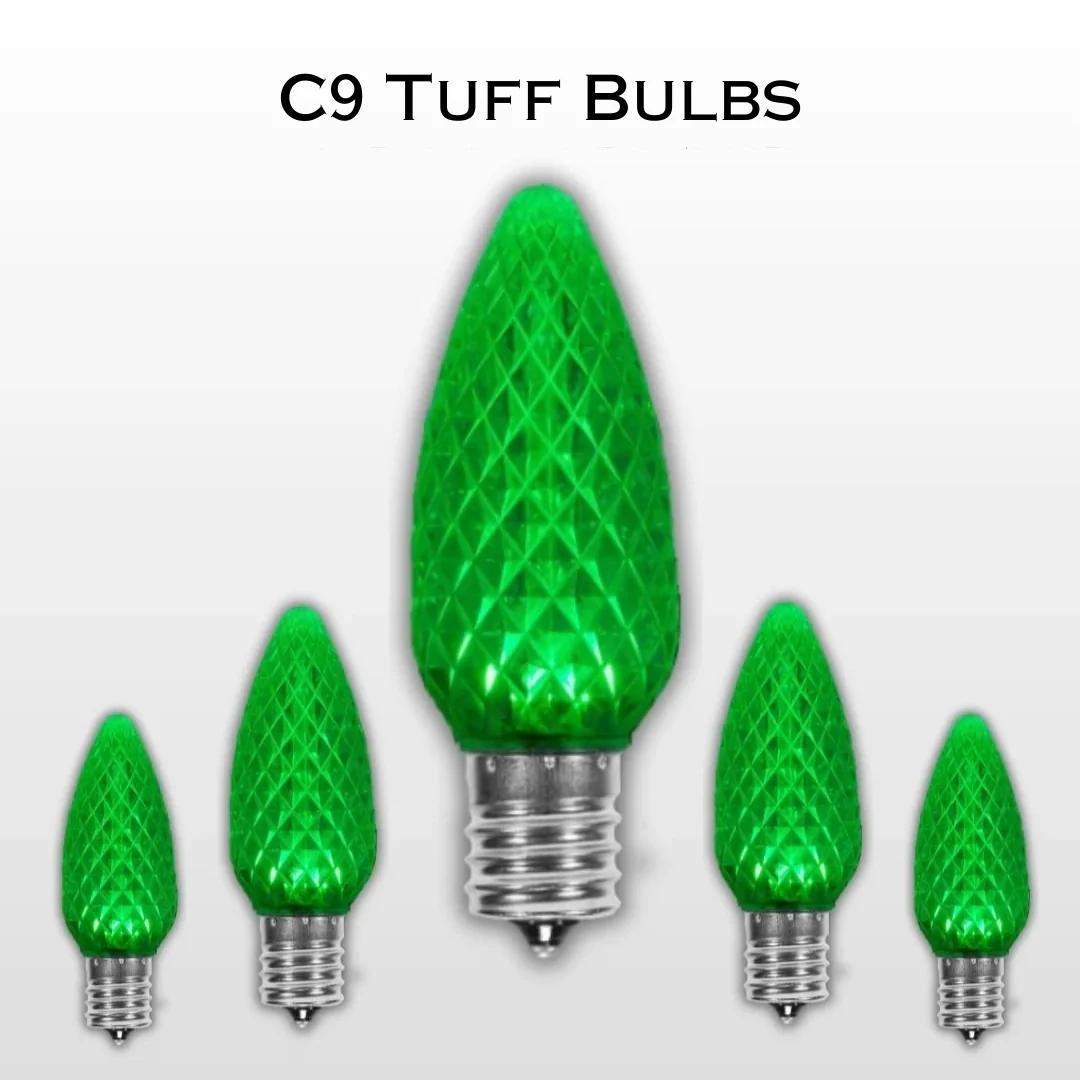 C9 Bulb Green - Tuff Bulbs