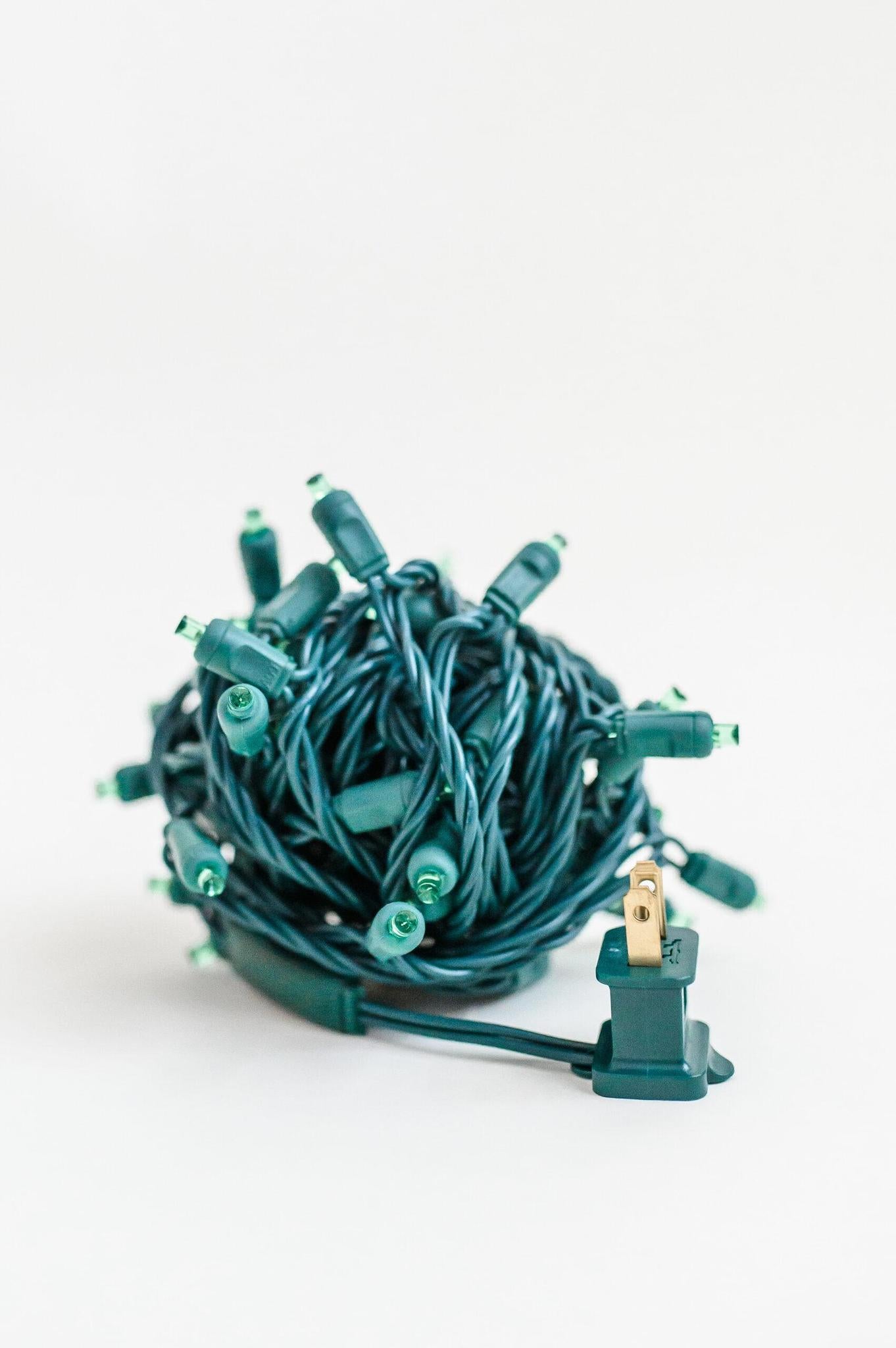 Luces Mini Verdes de 5mm - Platino 70L