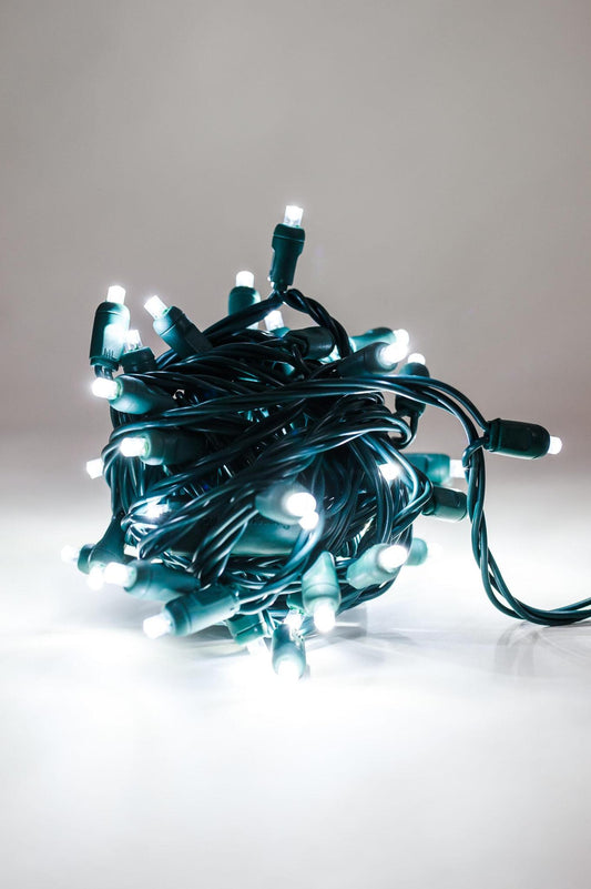 Miniluces Blancas Frías de 5mm - Platino 70L