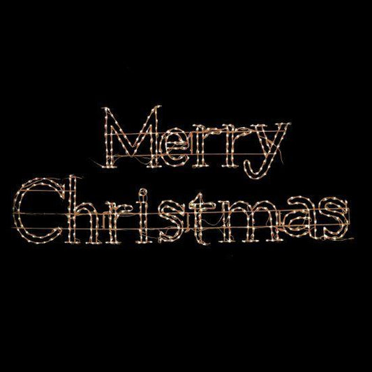 18ft Merry Christmas RGBWW Sign