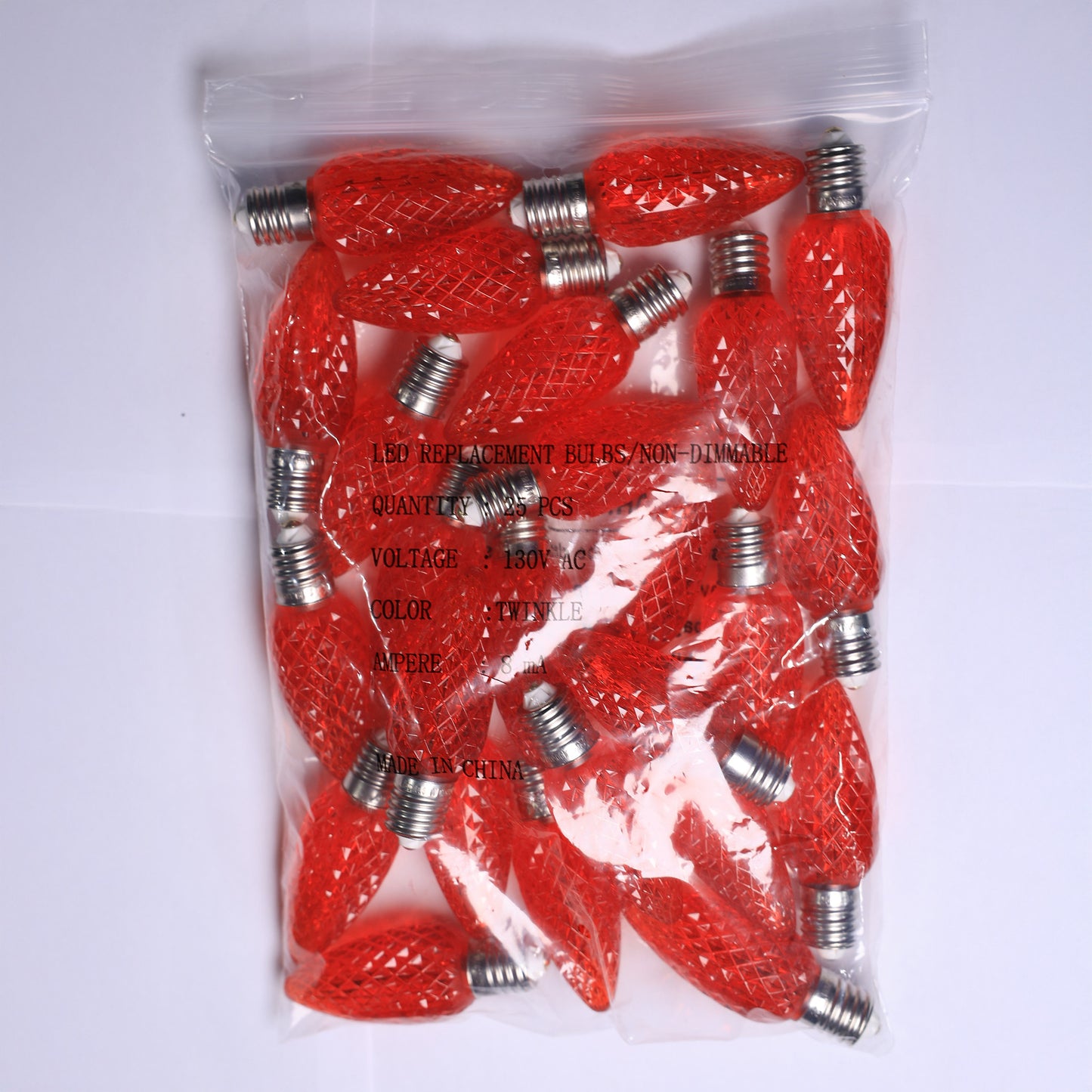 C9 Bulb Red Twinkle