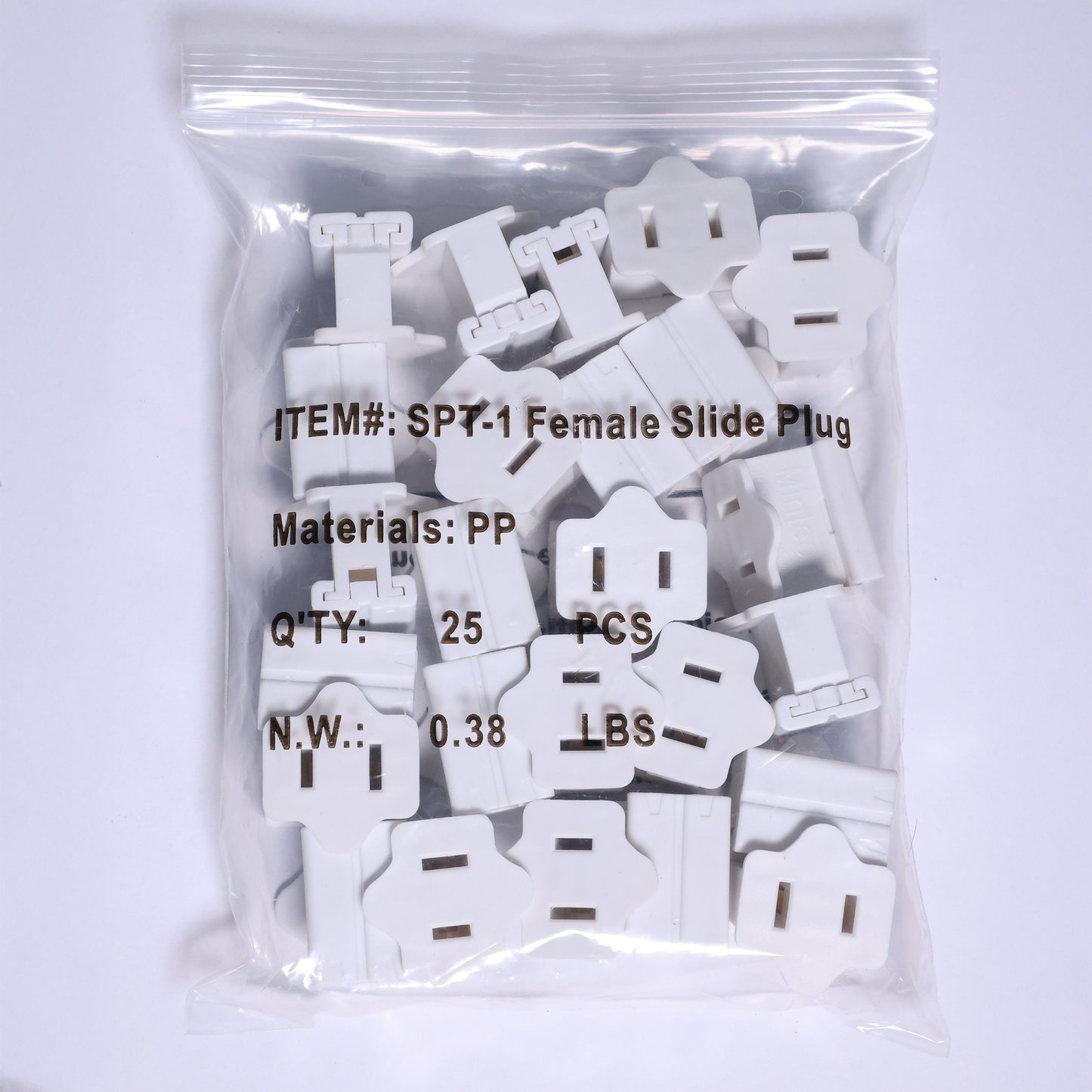 White Female Plug SPT-1