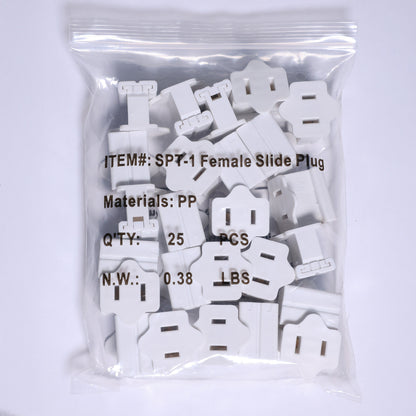 White Female Plug SPT-1