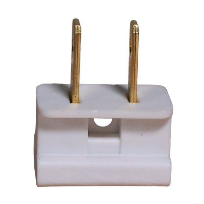 White Male Plug SPT-1