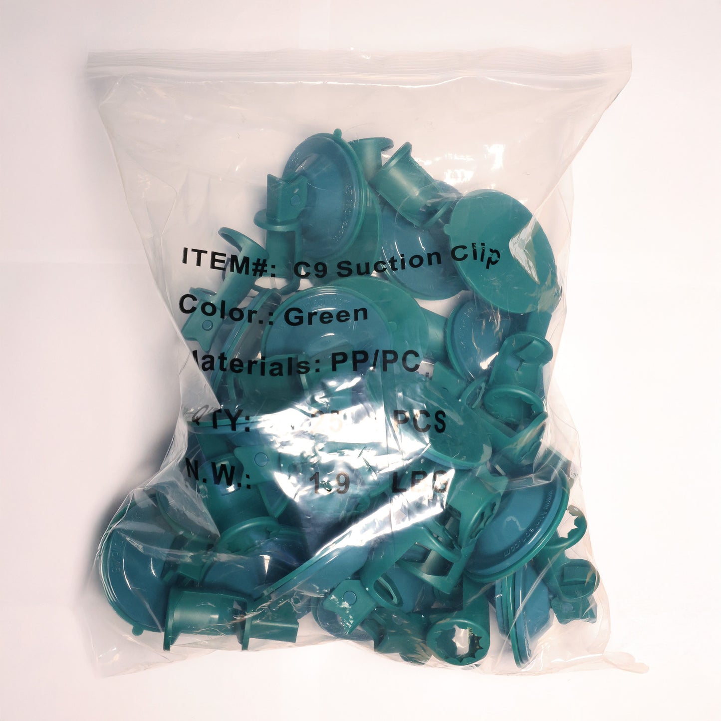 C9 Suction Cup Clip (Qty. 25)