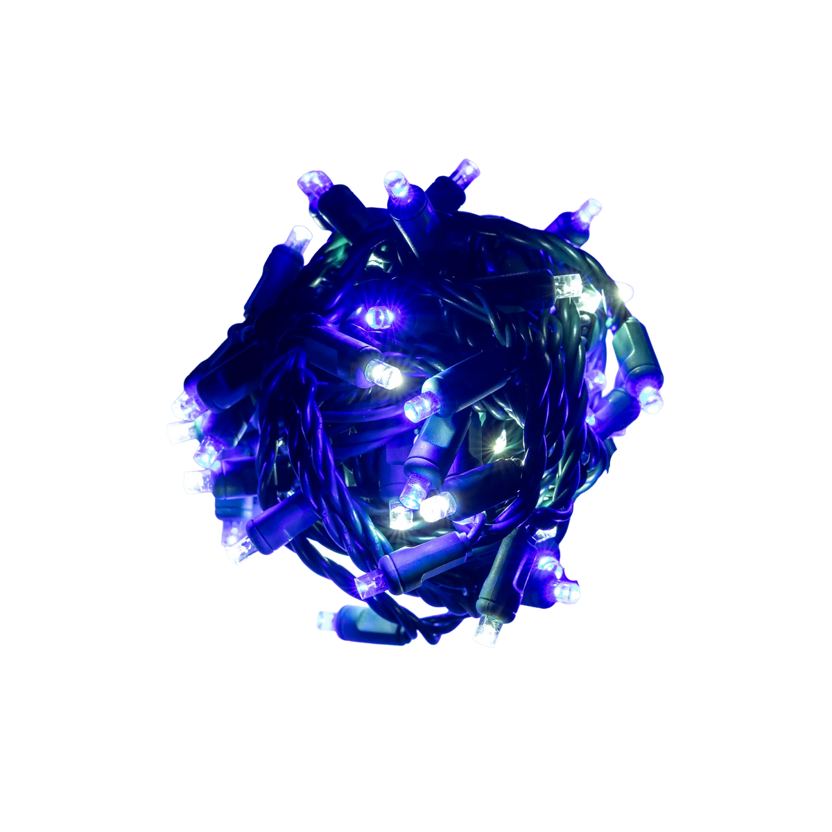 Winter (Cool White/Blue) 5mm Mini Lights - Platinum 70L