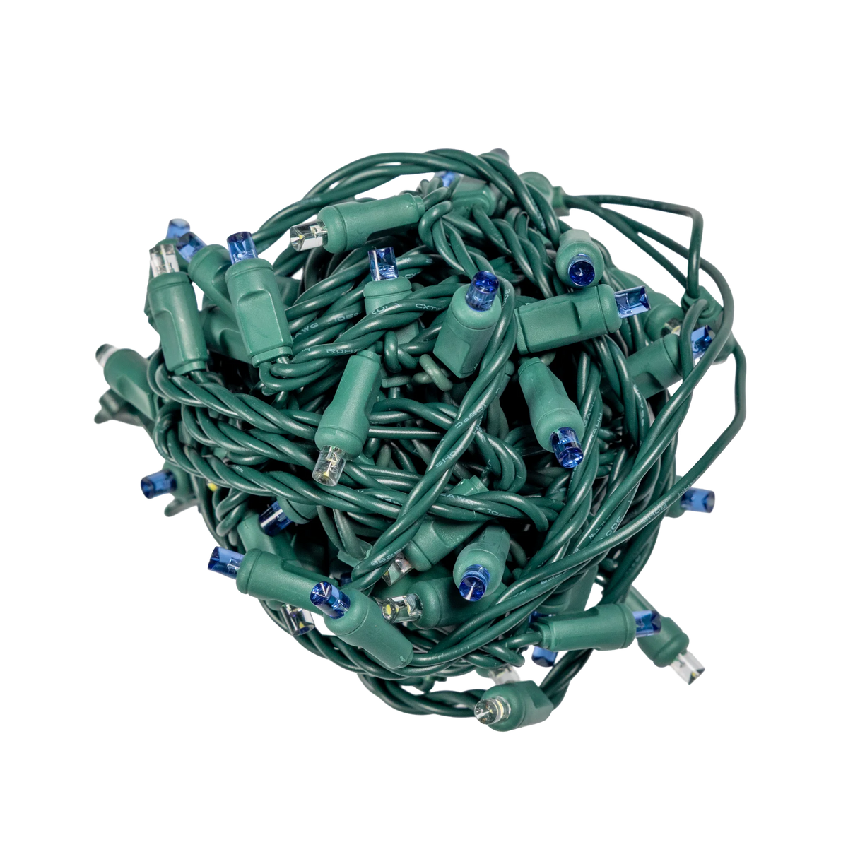 Winter (Cool White/Blue) 5mm Mini Lights - Platinum 70L
