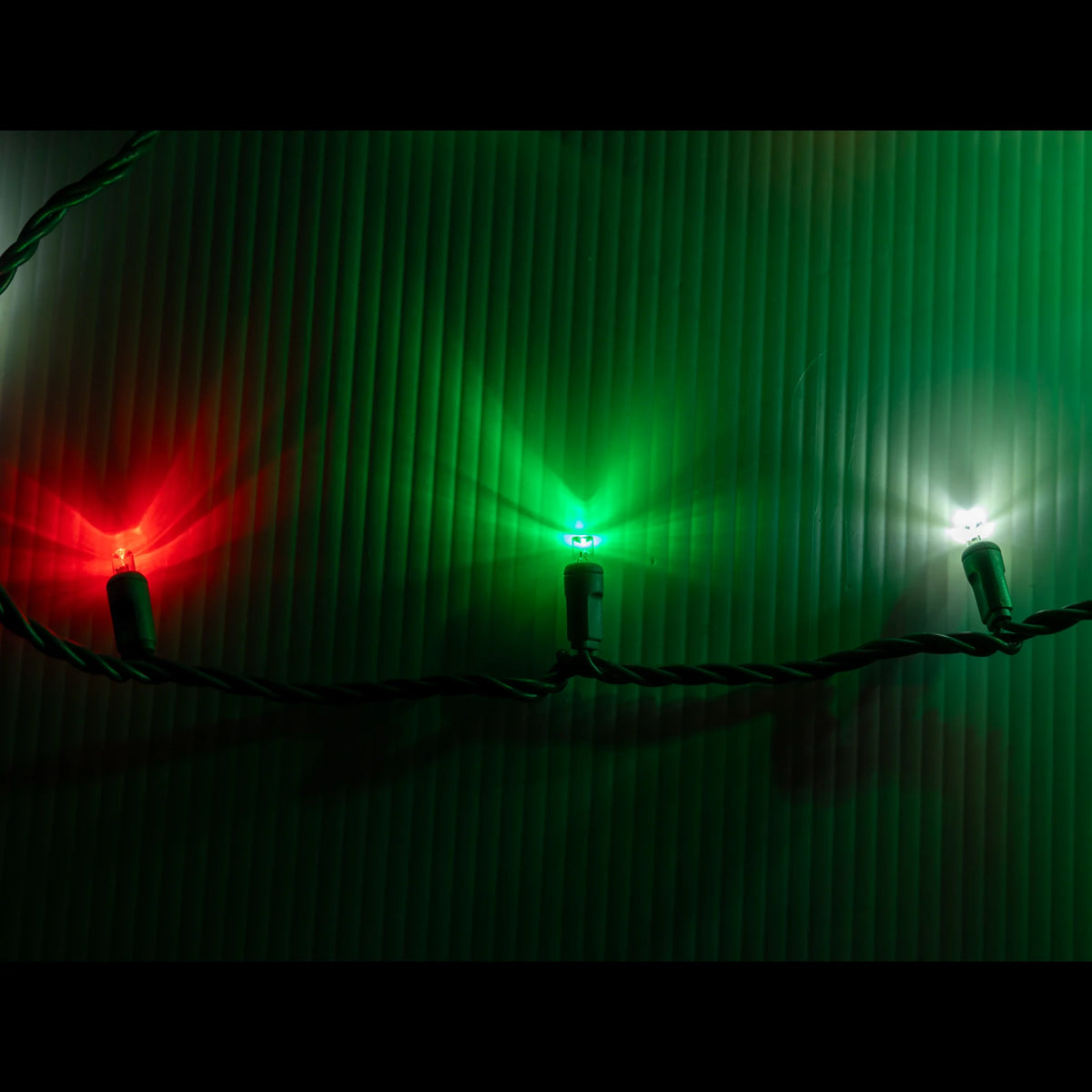 Cool White/Red/Green 5mm Mini Lights - Big & Bright 70L