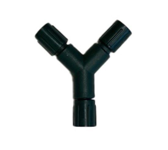 Coaxial "Y" Splitter for RGBWW light sets