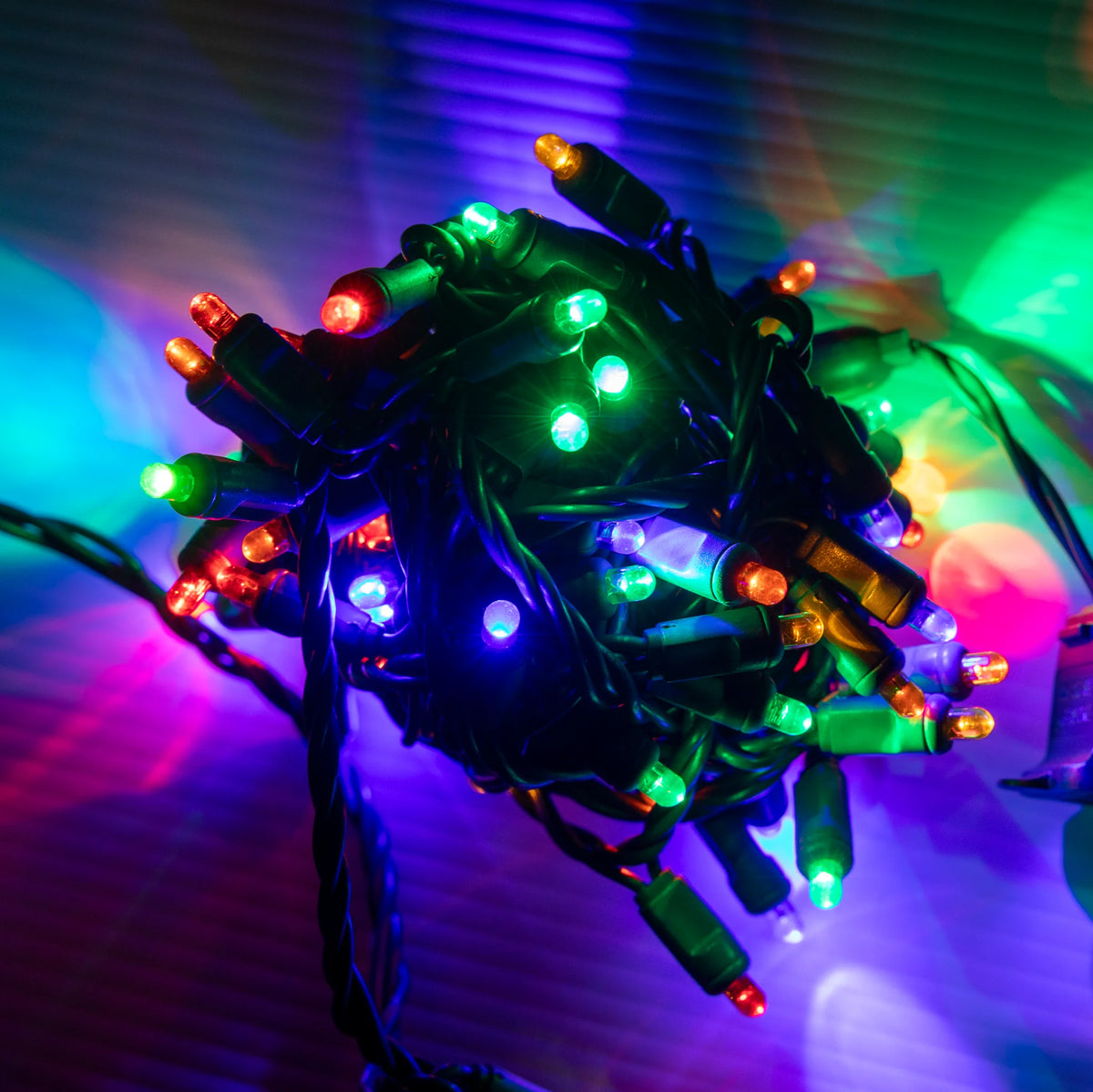 Multi Convex Dome Mini Lights - Big & Bright 70L