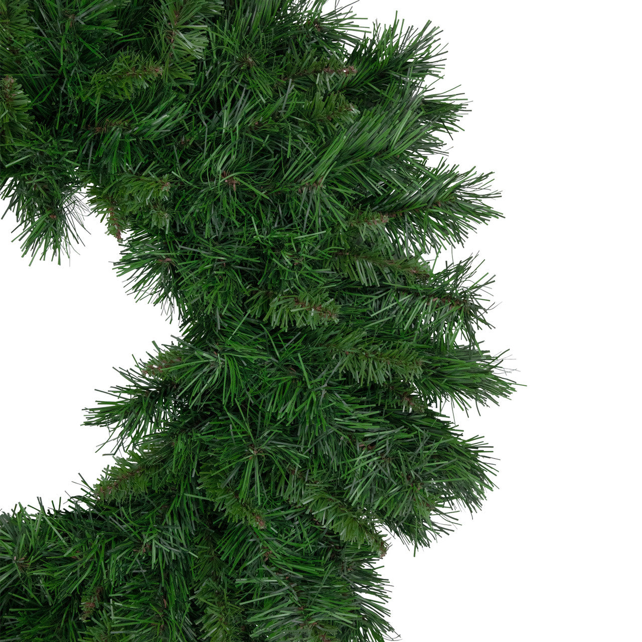 Lush Mixed Pine Artificial Christmas Wreath, 24-Inch, Unlit