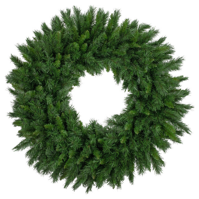 Lush Mixed Pine Artificial Christmas Wreath, 36-Inch, Unlit