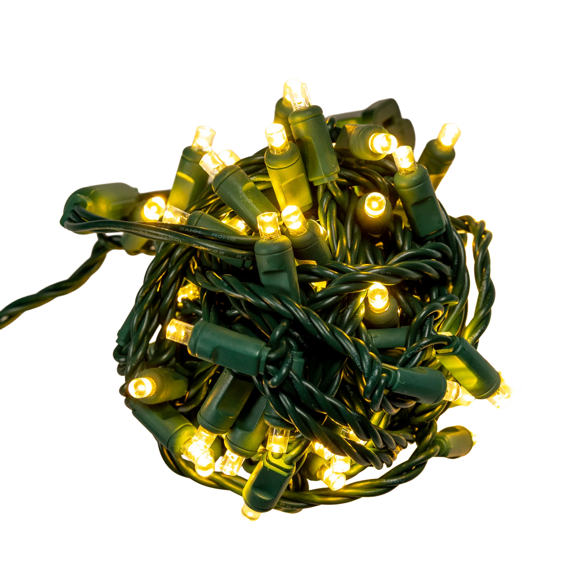 Sun Warm White 5mm Mini Lights - Platinum 70L