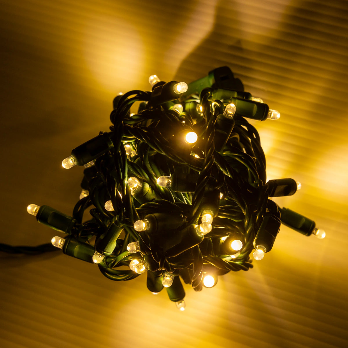 Sun Warm White Convex Dome Mini Lights - Big & Bright 70L
